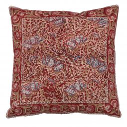 Bluebell Pillow Cover - Maroon